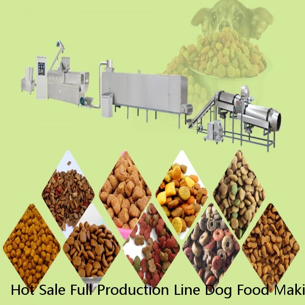 Hot Sale Full Production Line Dog Food Making Machine