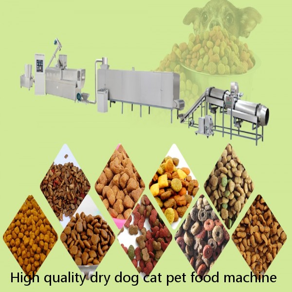 High quality dry dog cat pet food machine