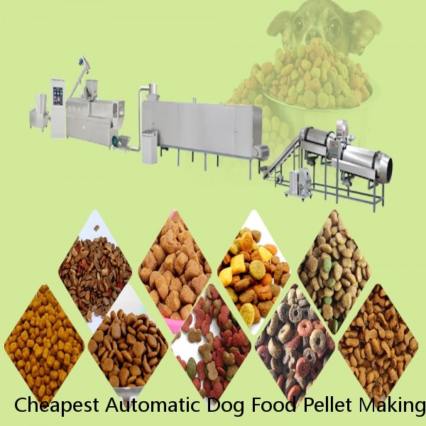 Cheapest Automatic Dog Food Pellet Making Machine / Feed Pellet Making Machine