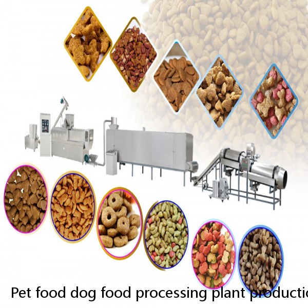 Pet food dog food processing plant production line equipment