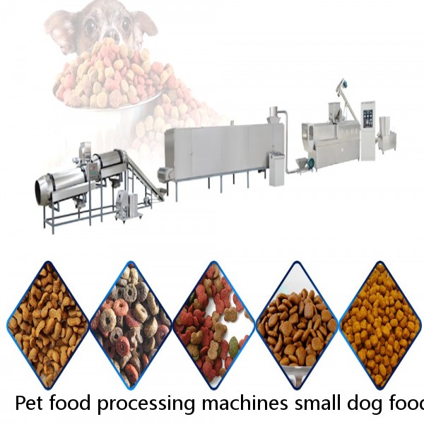 Pet food processing machines small dog food making machine mini